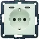 Berker 48151909 wandcontactdoos randaarde 2 x USB-C S1/B3/B7 wit mat