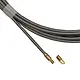Wymefa 91120 trekveer IDEAAL 20 meter blank staal 5,2mm met binnenkabel 1x M5-kop 1x sleufkop