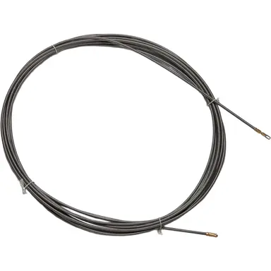 Wymefa 91620 trekveer IDEAAL 30 meter blank staal 5,2mm met binnenkabel 1x M5-kop 1x sleufkop