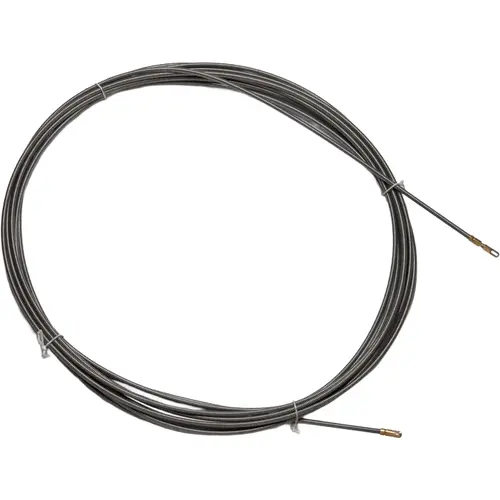 Wymefa 91620 trekveer IDEAAL 30 meter blank staal 5,2mm met binnenkabel 1x M5-kop 1x sleufkop