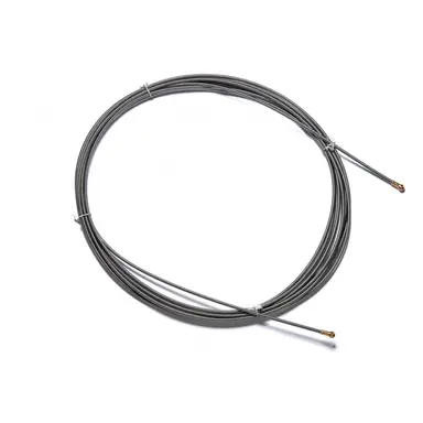 Wymefa 91610 trekveer IDEAAL 30 meter blank staal 5,2mm met binnenkabel 2x kogelkop