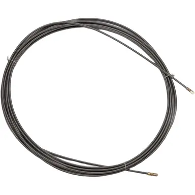 Wymefa 90330 trekveer IDEAAL 10 meter blank staal 5,2 mm met binnenkabel 2 x sleufkop