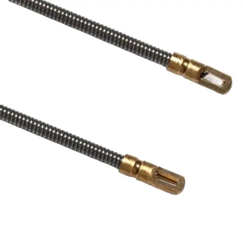 Wymefa 90330 trekveer IDEAAL 10 meter blank staal 5,2 mm met binnenkabel 2 x sleufkop