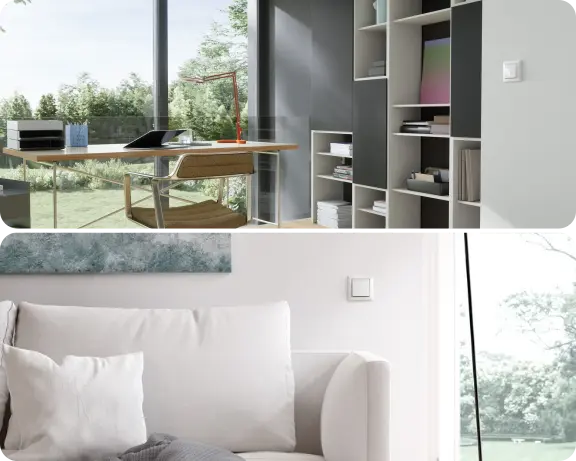 Busch-Jaeger Balance SI schakelmateriaal in sfeerbeelden