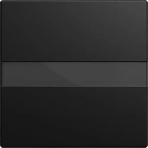 Busch-Jaeger 64765-915 comfortschakelaar flex-bedieningselement met oriëntatieverlichting Balance SI zwart mat