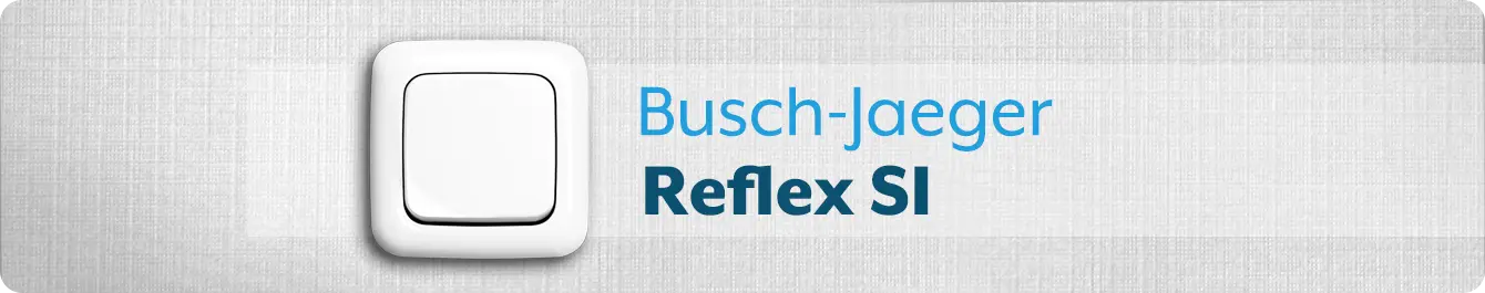 Busch-Jaeger Reflex SI en SI Linear schakelmateriaal