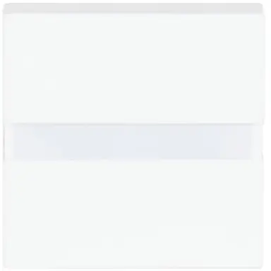 Busch-Jaeger 64765-884 comfortschakelaar flex-bedieningselement met oriëntatieverlichting Future Linear studiowit mat