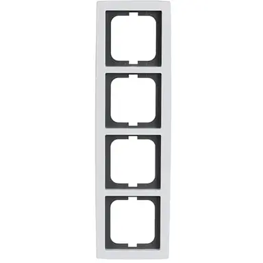 Busch-Jaeger 1724-84 afdekraam 4-voudig Solo studiowit