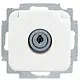 Busch-Jaeger 20 EUKSL-214-101 wandcontactdoos randaarde sleutelslot Reflex SI