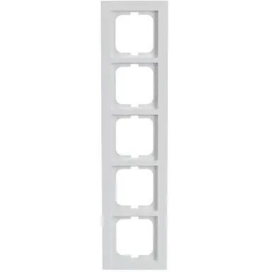 Busch-Jaeger 1725-284 afdekraam 5-voudig Axcent studiowit glans