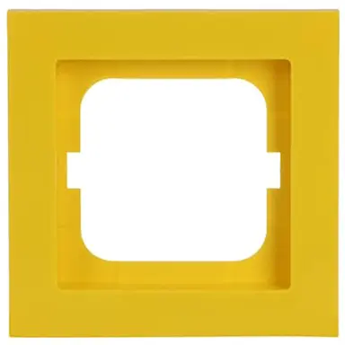Busch-Jaeger 1721-285 afdekraam 1-voudig Axcent geel