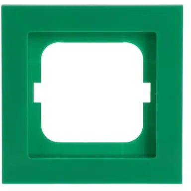 Busch-Jaeger 1721-286 afdekraam 1-voudig Axcent groen