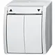Busch-Jaeger 2601/4 W-54 jaloezieschakelaar opbouw Ocean IP44 alpinwit