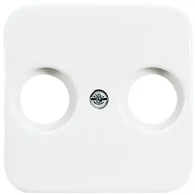 Busch-Jaeger 2531-214 centraalplaat antenne / COAX wandcontactdoos Reflex SI