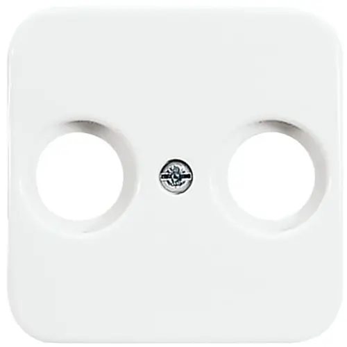 Busch-Jaeger 2531-214 centraalplaat antenne / COAX wandcontactdoos Reflex SI