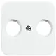 Busch-Jaeger 2531-214 centraalplaat antenne / COAX wandcontactdoos Reflex SI