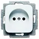 Busch-Jaeger 2300 UC-214-500 wandcontactdoos zonder randaarde Reflex SI