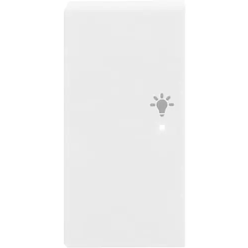 Busch-Jaeger 6231-21-84 bedieningswip links symbool licht tbv bedieningselement flex 2-voudig Future Linear studiowit glans