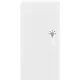Busch-Jaeger 6231-21-84 bedieningswip links symbool licht tbv bedieningselement flex 2-voudig Future Linear studiowit glans