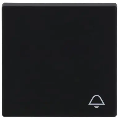 Busch-Jaeger 2520 KI-885 schakelwip symbool bel Future Linear zwart mat