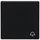 Busch-Jaeger 2520 KI-885 schakelwip symbool bel Future Linear zwart mat