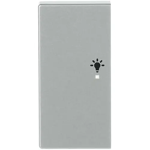 Busch-Jaeger 6231-21-83 bedieningswip links symbool licht tbv bedieningselement flex 2-voudig Future Linear aluzilver