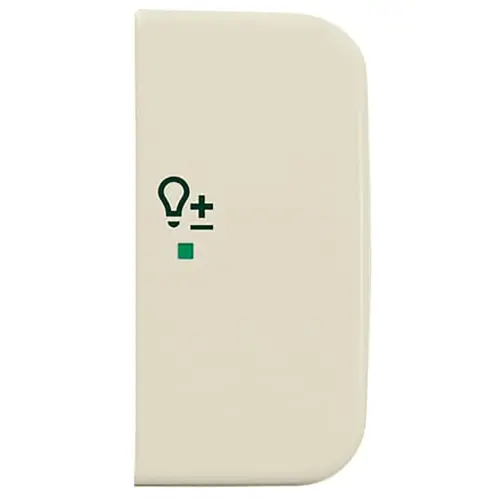 Busch-Jaeger 6234-22-212 bedieningswip rechts symbool dimmer tbv bedieningselement flex 2-voudig Standaard SI