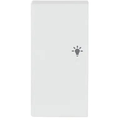 Busch-Jaeger 6231-21-884 bedieningswip links symbool licht tbv bedieningselement flex 2-voudig Future Linear studiowit mat