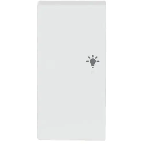 Busch-Jaeger 6231-21-884 bedieningswip links symbool licht tbv bedieningselement flex 2-voudig Future Linear studiowit mat