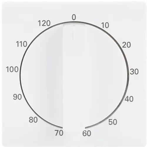 Busch-Jaeger 1771-84-103 draaigreep tijdschakelaar 120 min Future Linear studiowit glans