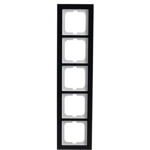 Busch-Jaeger 1725-223 afdekraam 5-voudig Axcent glas paars