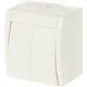 Busch-Jaeger 2601/5 W-54 serieschakelaar opbouw Ocean IP44 alpinwit