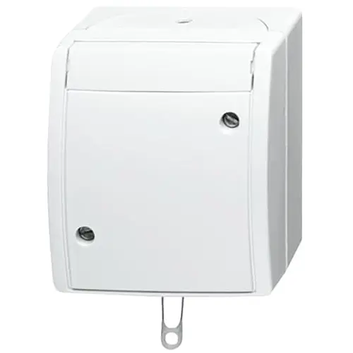 Busch-Jaeger 2610/6 W-54 trekschakelaar opbouw Ocean IP44 alpinwit