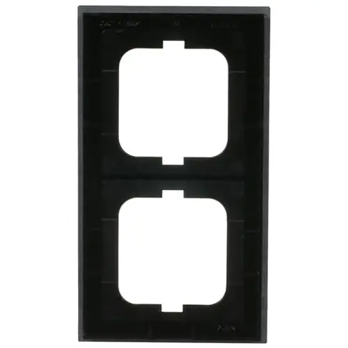 Busch-Jaeger 1722-290 afdekraam 2-voudig Axcent leisteen grijs