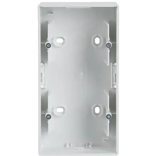 Busch-Jaeger 1702-84 opbouwbak 2-voudig Future Linear studiowit glans