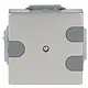 Busch-Jaeger 1749-866 snoerkap inclusief draagring Pure Stainless Steel
