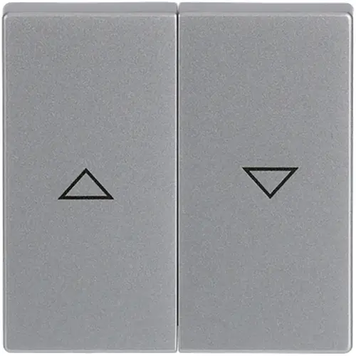 Busch-Jaeger 1785 JA-83 wip jaloezieschakelaar 2-voudig Future Linear aluzilver mat