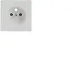 Busch-Jaeger 2399 UCKS-884 centraalplaat voor wandcontactdoos met penaarde Future Linear studiowit mat