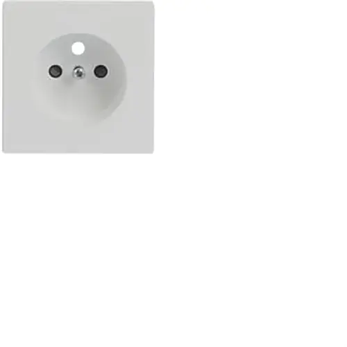 Busch-Jaeger 2399 UCKS-884 centraalplaat voor wandcontactdoos met penaarde Future Linear studiowit mat