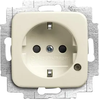 Busch-Jaeger 20 EUCBL-212 wandcontactdoos randaarde Safety+ met LED-controleverlichting Standaard SI