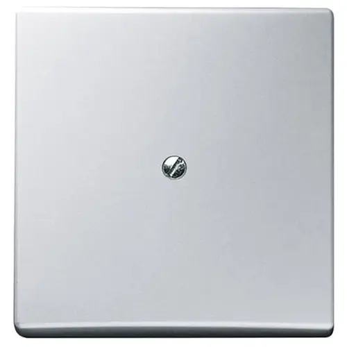 Busch-Jaeger 2138-33 blindplaat incl. draagframe IP44 aluzilver