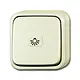 Busch-Jaeger 2601/6 APLI/11-503 wisselschakelaar met nalichtend symbool licht opbouw AP plus creme