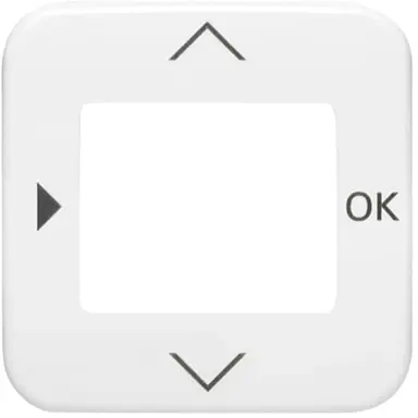 Busch-Jaeger 6435-214 centraalplaat timer/CO2/thermostaat Reflex SI