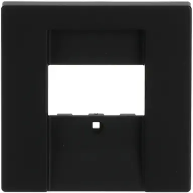 Busch-Jaeger 1766-885 centraalplaat USB / luidspreker zwart mat