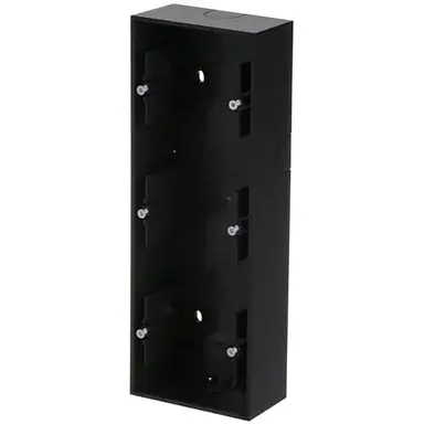 Busch-Jaeger 1703-885 opbouwbak 3-voudig Future Linear zwart mat