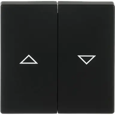 Busch-Jaeger 1785 JA-885 wip jaloezieschakelaar 2-voudig Future Linear zwart mat