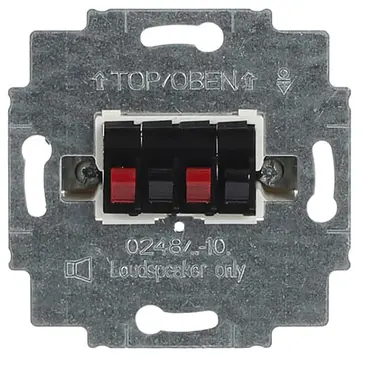 Busch-Jaeger 0248/05-101 luidsprekeraansluiting zwart