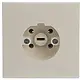 Busch-Jaeger 2064 SR W-500 wandcontactdoos inbouw 16A Perilex creme