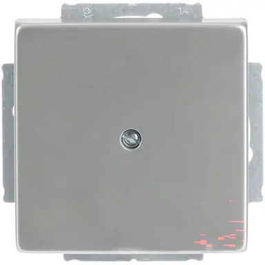 Busch-Jaeger 1742-866 blinddeksel incl. draagframe Pure Stainless Steel