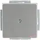 Busch-Jaeger 1742-866 blinddeksel incl. draagframe Pure Stainless Steel